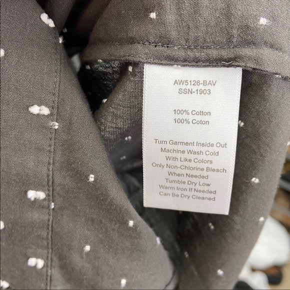 ATM Anthony Thomas Melillo Clip Dot Boyfriend Top - Picture 8 of 8